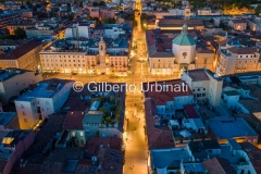 piazza tre martiri veduta aerea